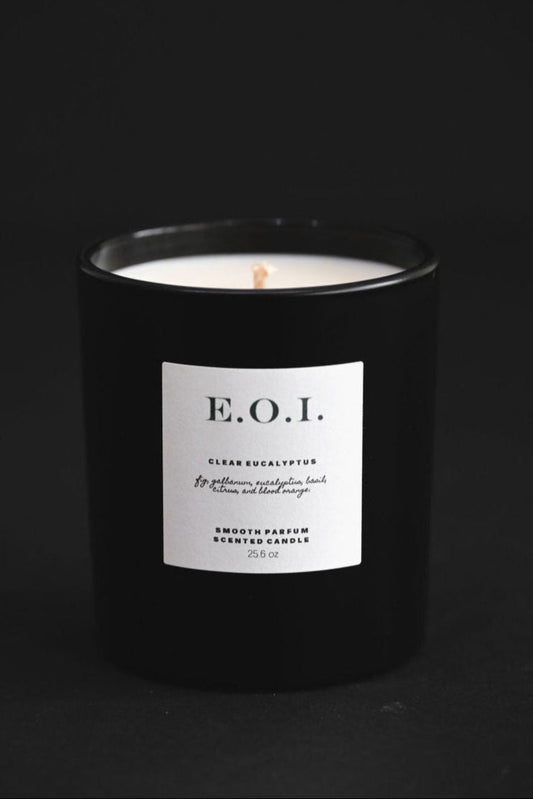 CLEAR EUCALYPTUS CANDLE 15.8 oz